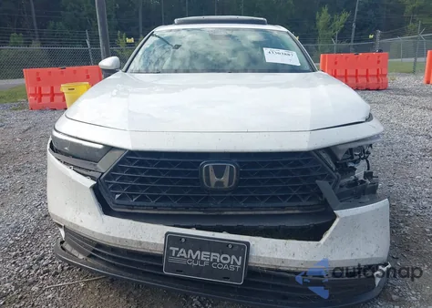 2023 Honda Accord Ex z USA, uszkodzony, nr VIN 1HGCY1F3XPA042503